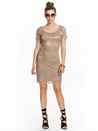 Vmyoung Lace SS Short Klänning